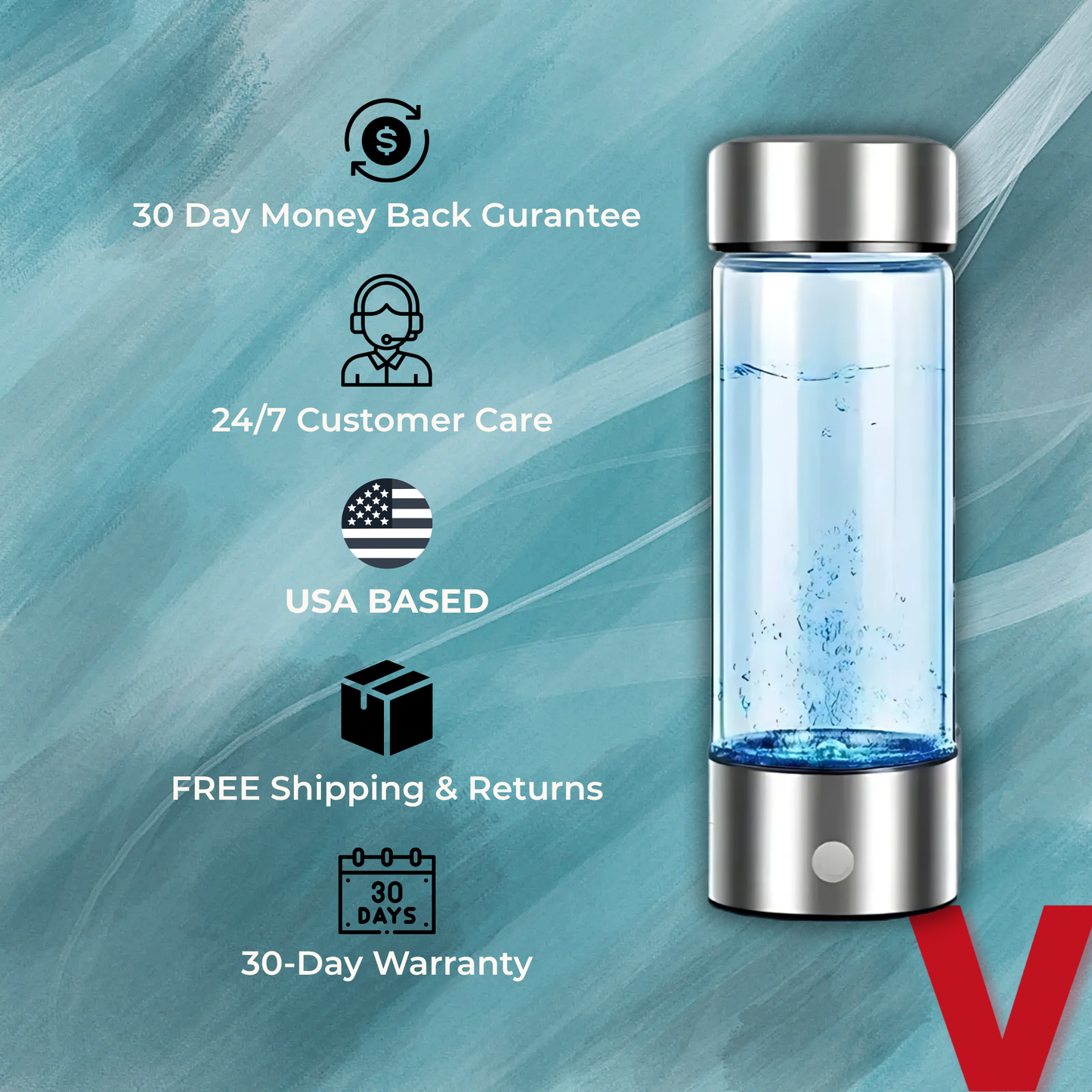 VYDRAH H1 Hydrogen Water Bottle