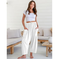 VYDRAH Linen Wide Leg Pants