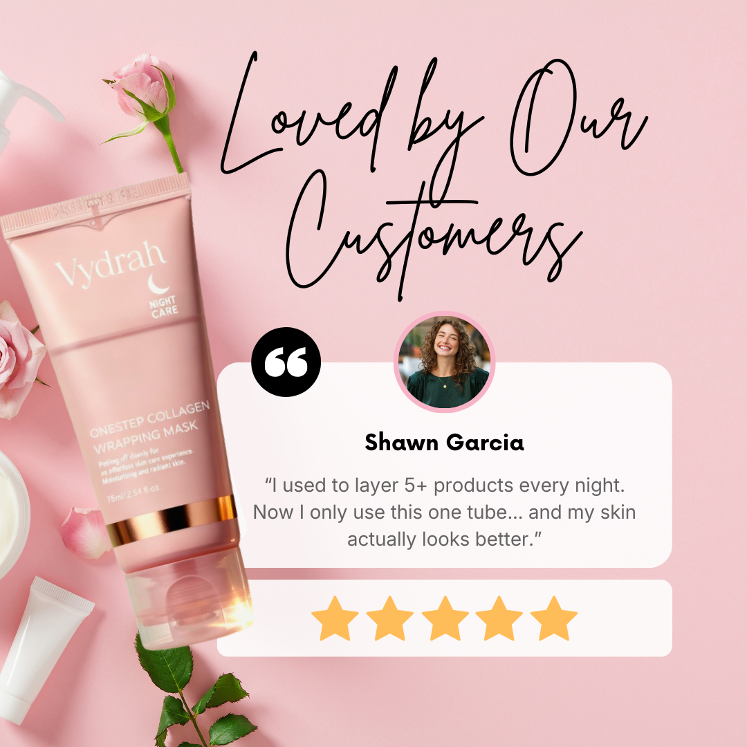 Vydrah OneStep Collagen Wrapping Mask