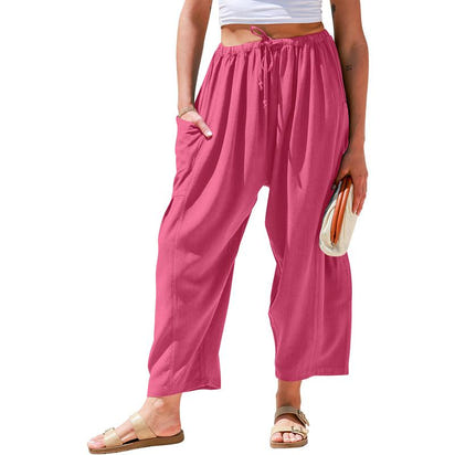 VYDRAH Linen Wide Leg Pants