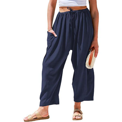 VYDRAH Linen Wide Leg Pants