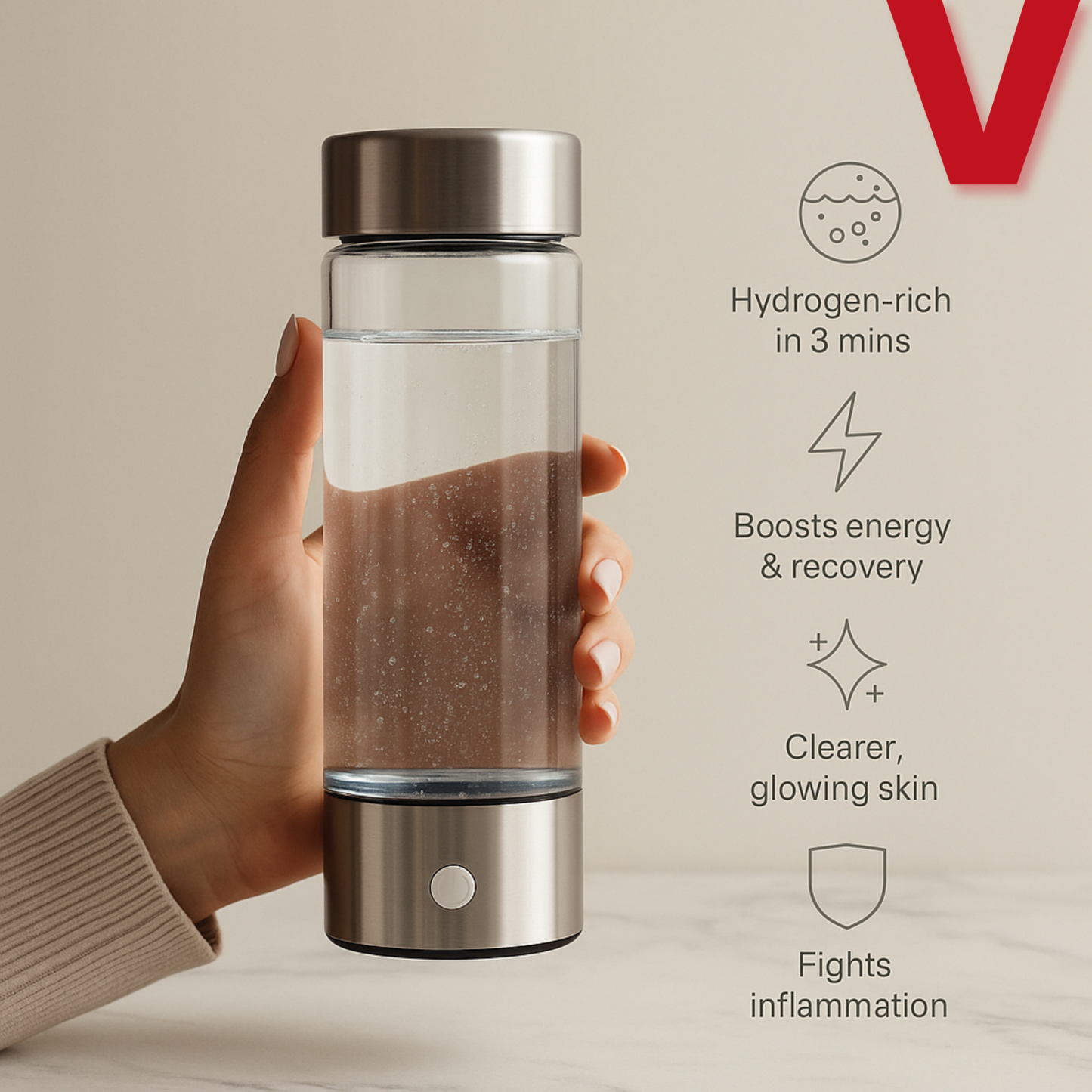 VYDRAH H1 Hydrogen Water Bottle